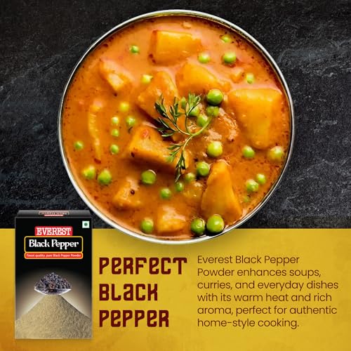 Image of Everest Black Pepper Powder, 100Grams, Pack Of 1