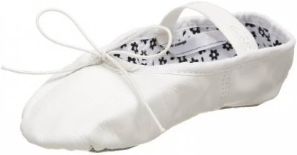 Capezio womens Daisy Shoe Ballet Flat, White, 6 Narrow US