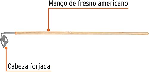 Miniatura 2 de TRUPER ATM-7 7" azada de mortero forjado