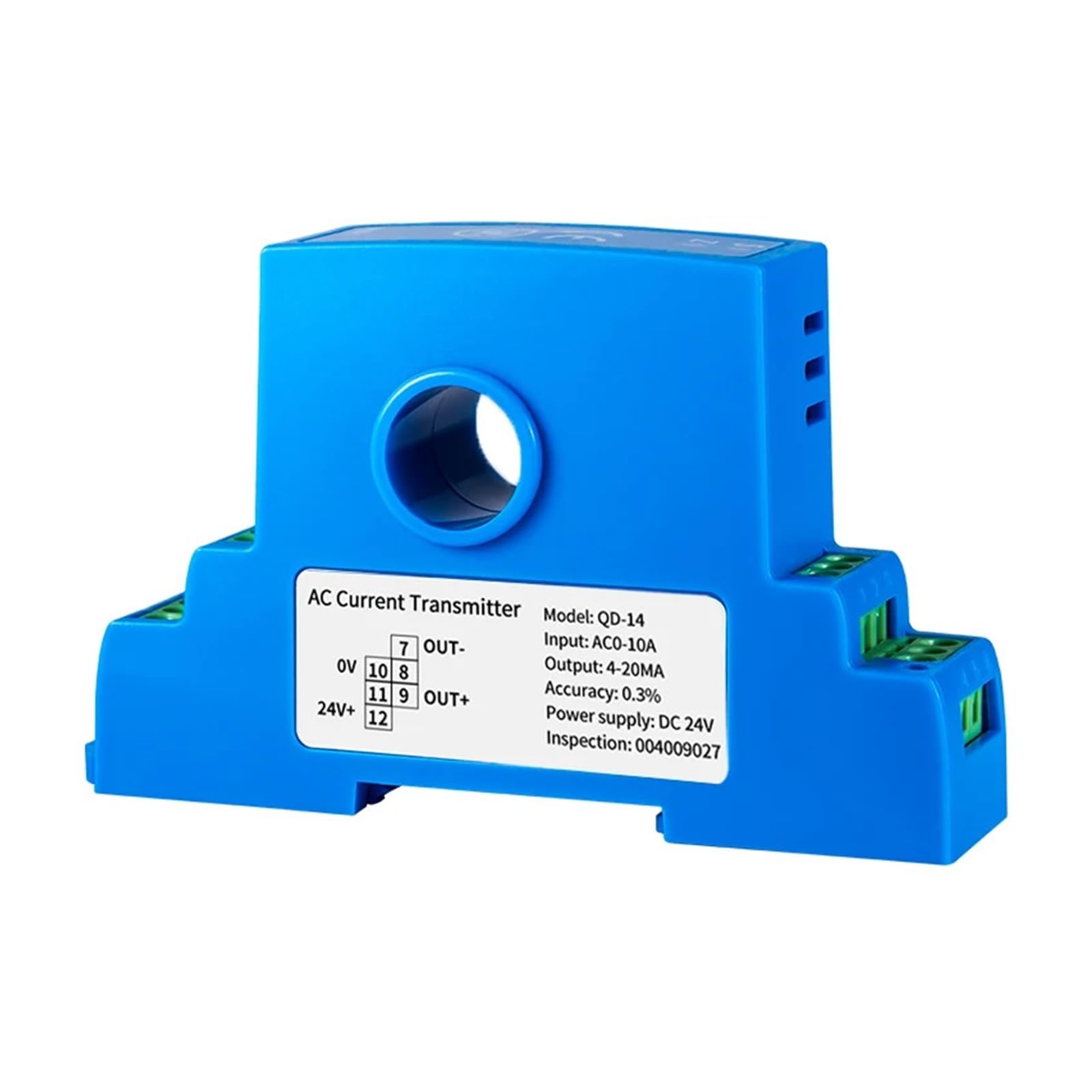 Transducteur de courant polyvalent entrée AC 0-150A sortie 4-20mA RS485