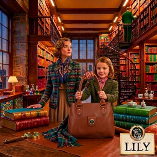 Image of Women's PU Leather Shoulder Handbag | Spacious 3 Compartment Tote Purse with Zip Closure & Multiple Pockets | Top Handle Office College Travel Handbag | 30 x 25 x 12 cm
