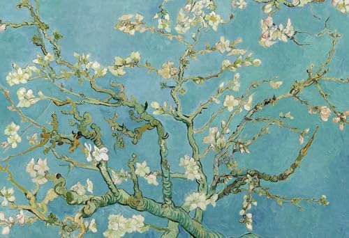 Puzzle Micro Rompecabezas de 1000 Piezas - Flor de Almendro por Van Gogh Puzzles miniatura 1