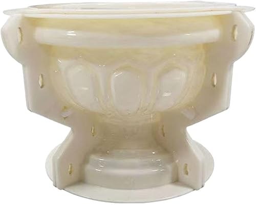SEWACC Moldes para macetas de hormigón, maceta para hormigón, suculenta, jarrón, cactus, portavelas, caja de almacenamiento, molde de yeso, resina