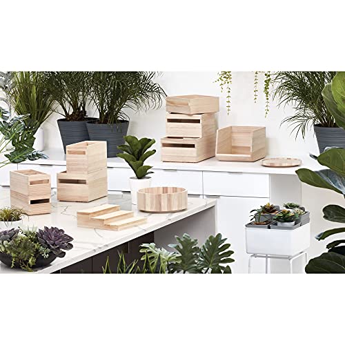 Interdesign 33720 Idesign Renewable Paulownia Collection Tall Turntable Organizer thumb #6