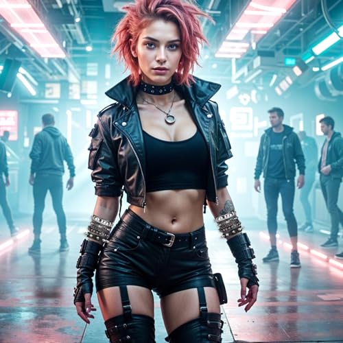 3 Pcs Punk Rock Leather Bracelets, Punk Rock Studded Bracelet Spiked Leather Cuff Bracelet for Men Women 80s Wristband Adjustable Wrap Wrist Cuffs for Halloween Party Favors4