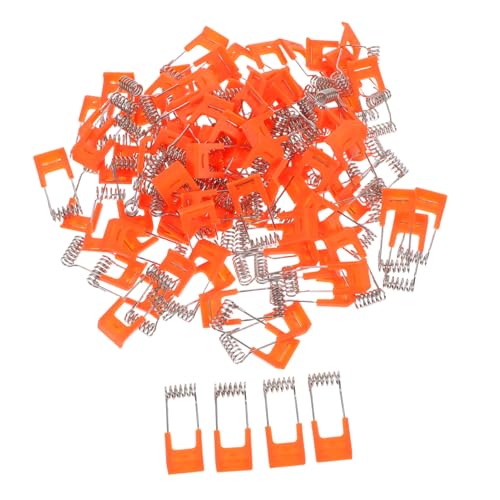 PRETYZOOM Recessed Lighting Spring Clips Plastic Light Clamp Hook Multipurpose for Led Strip Mounting Clips