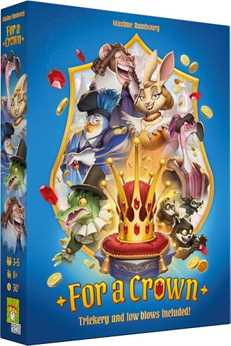 For A Crown juego de mesa estrategia para 3-5 jugadores miniatura 1