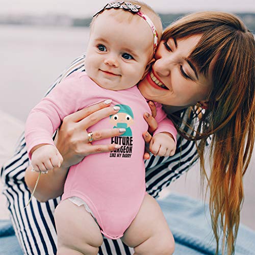 Baby Long Sleeve Bodysuit Future Surgeon Like My Daddy B Boy & Girl Clothes2