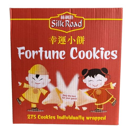Silk Road Fortune Cookies - 275 Pack, 2kg