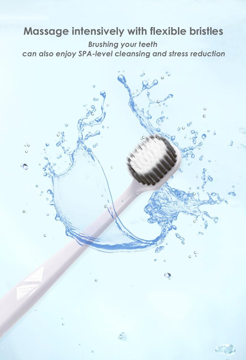 DME SALES Toothbrush for Kids & Adults - Tooth Brush Combo Pack of 5, Super Soft Bristles for Sensitive Teeth, Manual Toothbrush for Kids & Adults (Multicolor) 3