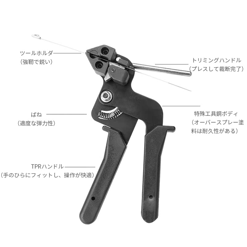 Amazon.co.jp: KRGNPLE 結束バンド締め工具 ステンレス結束 Amazon.co.jp: KRGNPLE 結束バンド締め工具 ステンレス結束