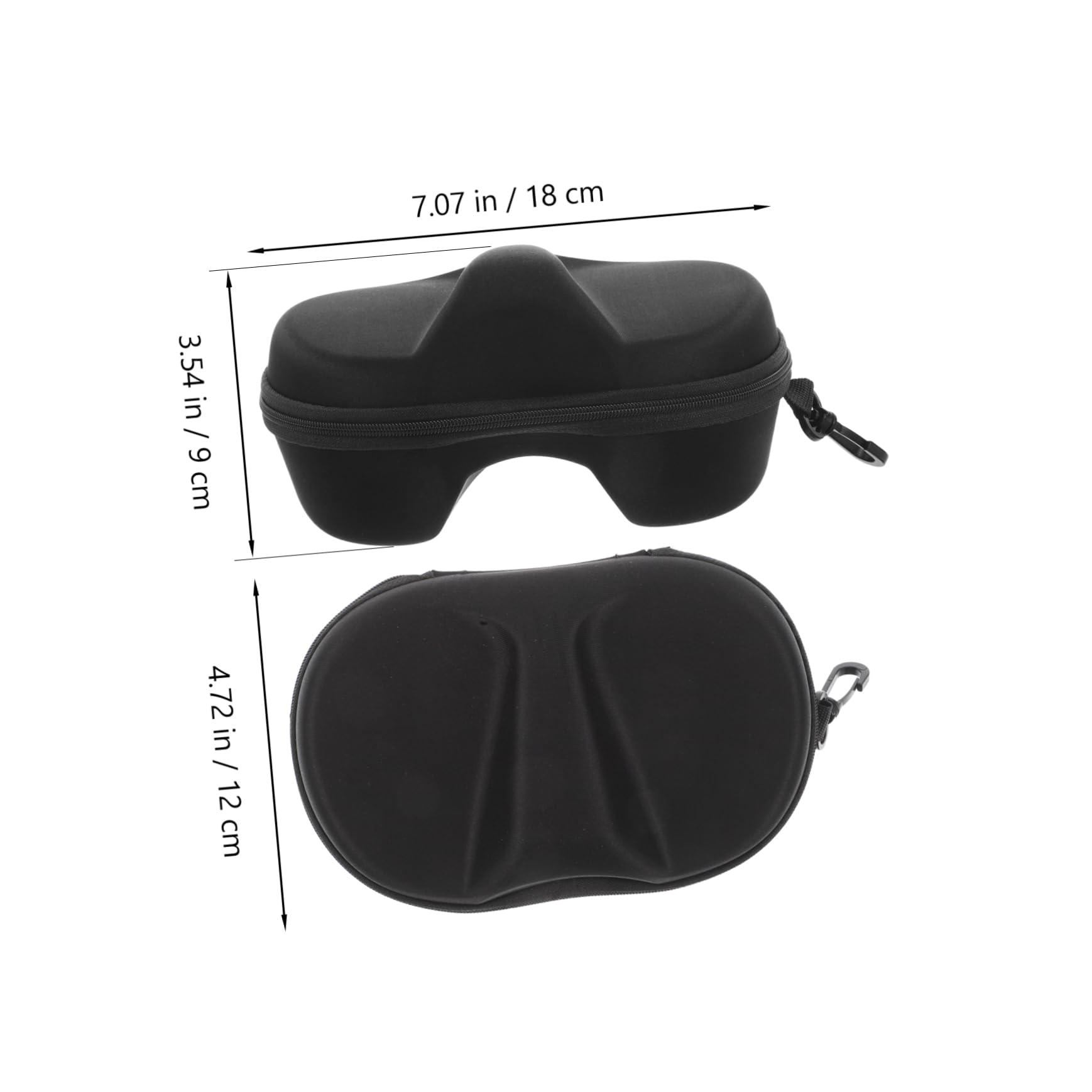 FOYTOKI Swim Goggle Case Versatile Storage for Diving Swimming and Sports Eyewear