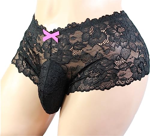 aishani mens lace underwear briefs sissy pouch panties for men3