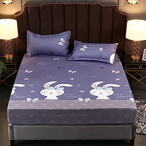 FCLDESHOP Schlafzimmer Dekorativ,Kinderschlafzimmer-Karikatur-bedrucktes...