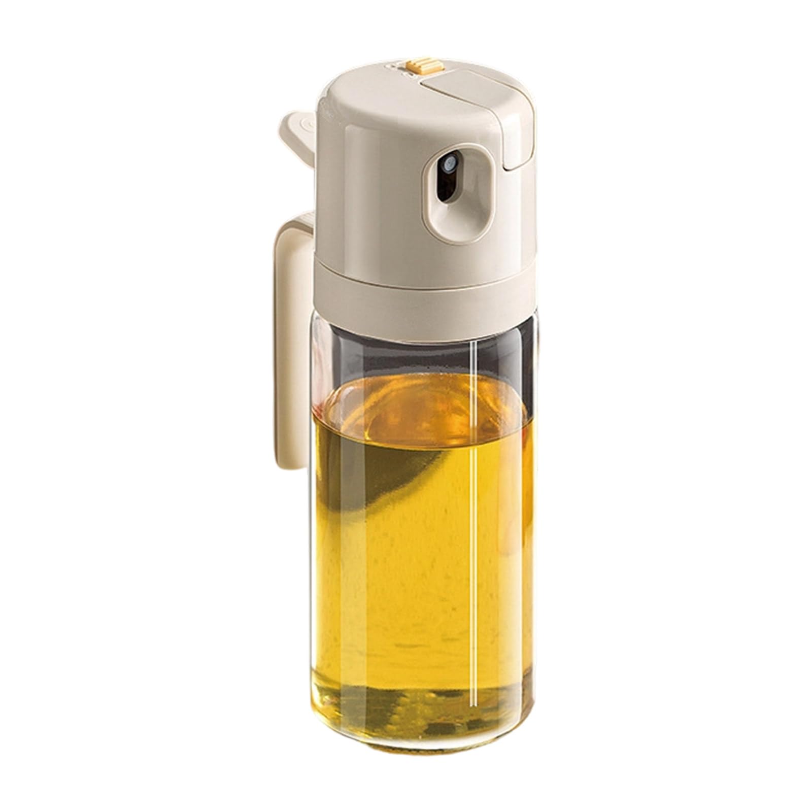 Shurhome 19oz Kitchen Oil Misters 2 in 1 Sprayer and Pour Functions Ergonomic Leak Proof Cooking Essential Safe Oil Dispenser