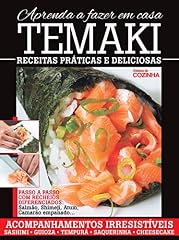 Capa de Delicias da Cozinha - Aprenda a fazer Temaki em Casa
