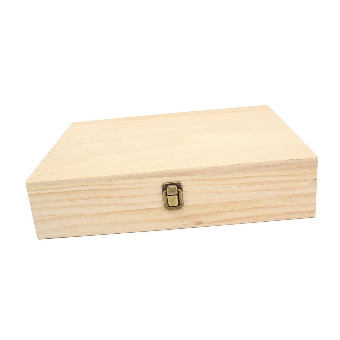 UPKOCH Boîte de Rangement en Bois Fabriquée à La Main 72 Trous Organisateur de Voyage
