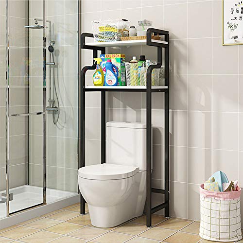 Regaleinheit über Waschmaschine, über Waschmaschine und Trockner Lagerung Waschküche Organizer, 3 Ebenen Metallbad auf Toilettenbereich auf