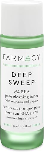 Farmacy Deep Sweep - TĂłner BHA al 2 para la cara limpiador de poros y exfoliante facial tĂłner facial de ácido salicĂlico 17fl oz Farmacy Deep Sweep - TĂłner BHA al 2 para la cara limpiador de poros y exfoliante facial tĂłner facial de ácido salicĂlico 17fl oz