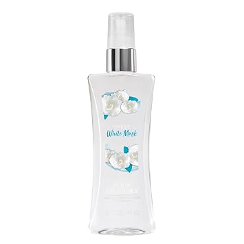 Body Fantasies Signature Fragrance Body Spray  Fresh White Musk  Travel Size 3.2oz Quantity 1