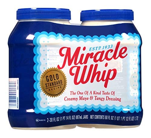 4 Set - Product of Kraft Miracle Whip Dressing, 2 ct./30 oz.