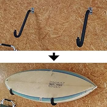 user_b2236dc4ショートボード用　サーフボードラック Amazon | CAP キャップ 壁掛けボードラックJ ショートボード用