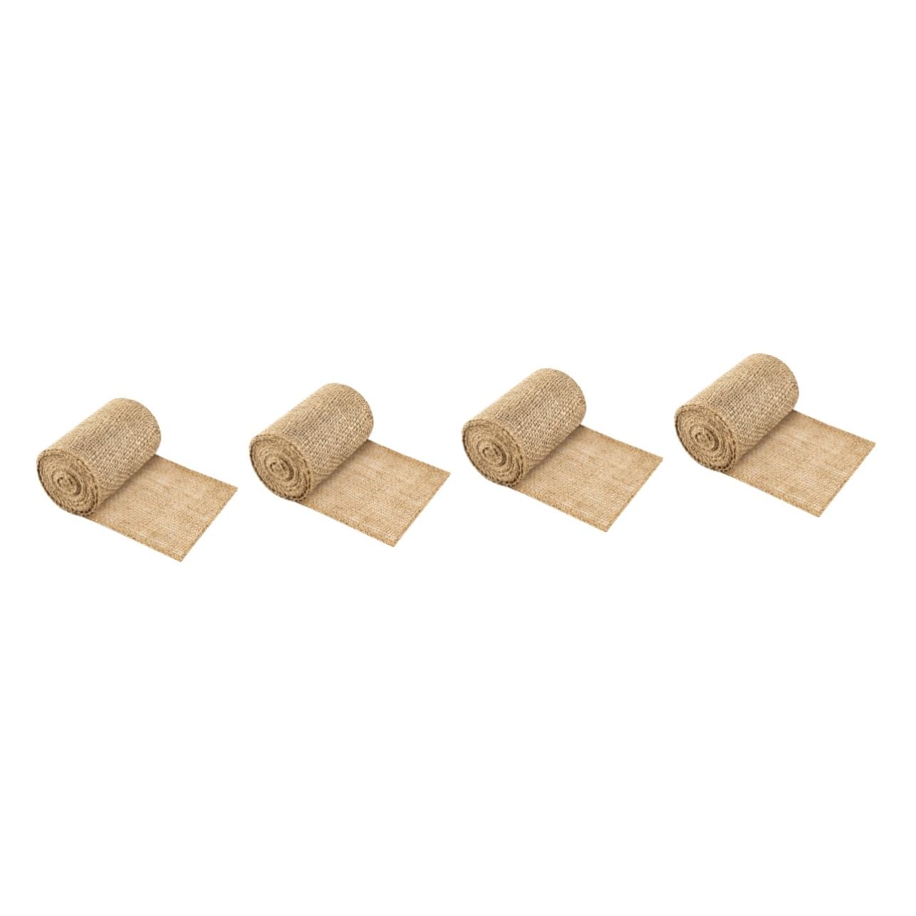 Abaodam 4 Piante Involucro Protettivo in Juta per Piante Resistente al Freddo Allumidità per Giardinaggio Agricoltura