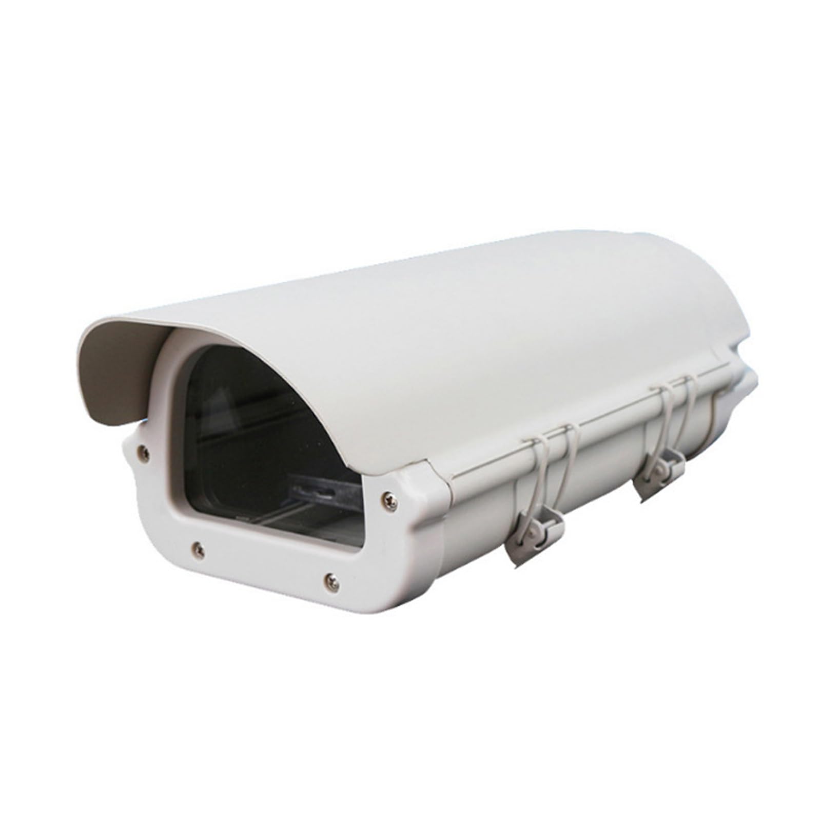 Boîtier de protection pour caméra de vidéosurveillance - Construction en alliage d'aluminium - Ouverture latérale - Résistante aux intempéries - Installations de vidéosurveillance en plein air