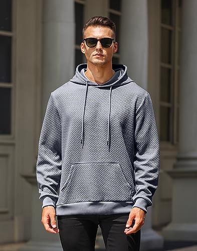 Men's Loose Fit Hoodies Lightweight Pullover Casual Sweatshirts2