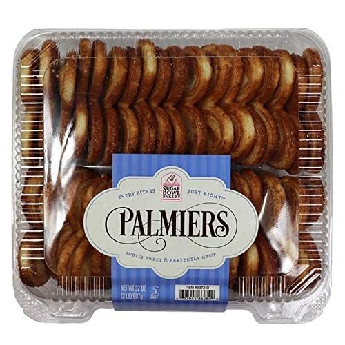 Sugar Bowl Bakery Palmiers, 32 Oz (2lb) 907g. Every Bite Is Just Right.