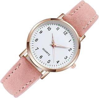 Relógio Feminino Relógio Feminino Relógio De Pulso Digital Feminino Relógio De Pulso Luminoso Relógio Feminino De Couro Imitação De Couro Relógio De Quartzo Rosa Para Relógio