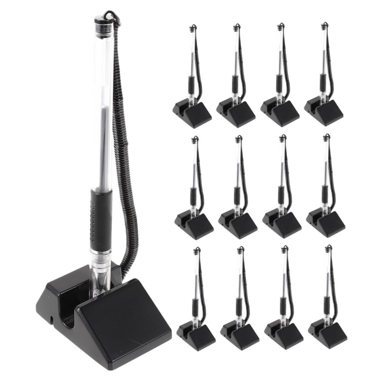 Artibetter 20 Pezzi Penne Professionali per Ufficio con Penne Scrittura Adesivper Desktop Accessorio Tavolo Elegante per Uffici e Attività Commerciali