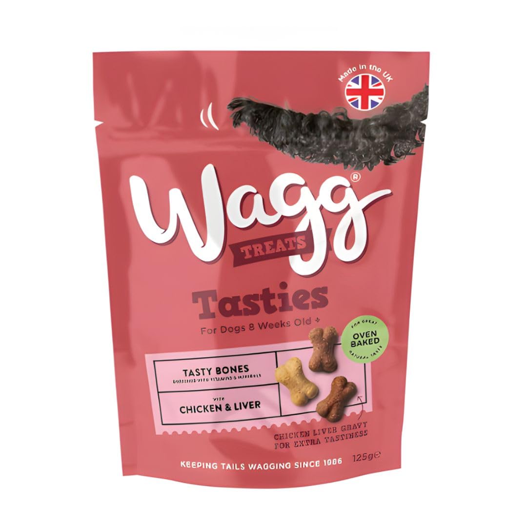 Dog Treats Tasty Bones Chicken And Liver 125g