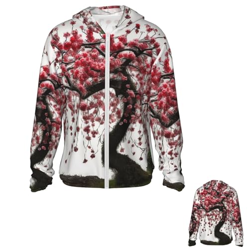 Chaqueta con protección solar UPF 50+ manga larga con capucha miniatura 1