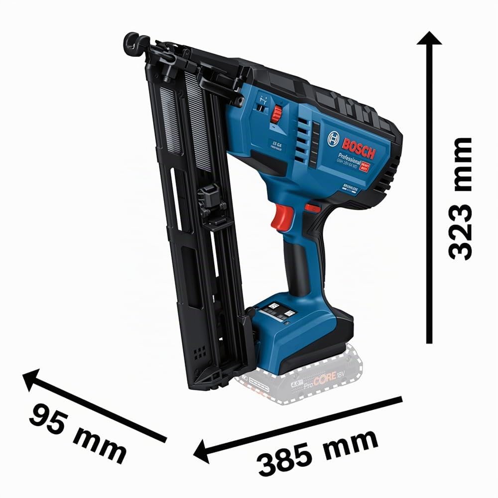 Bosch PRO Clavadora para madera a batería GNH 18V-64 MD