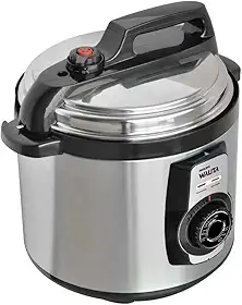 Philips Panela de Pressão Elétrica Walita Daily, 127V, 5 litros, Metal, Acessórios com design especial (RI3103/76)