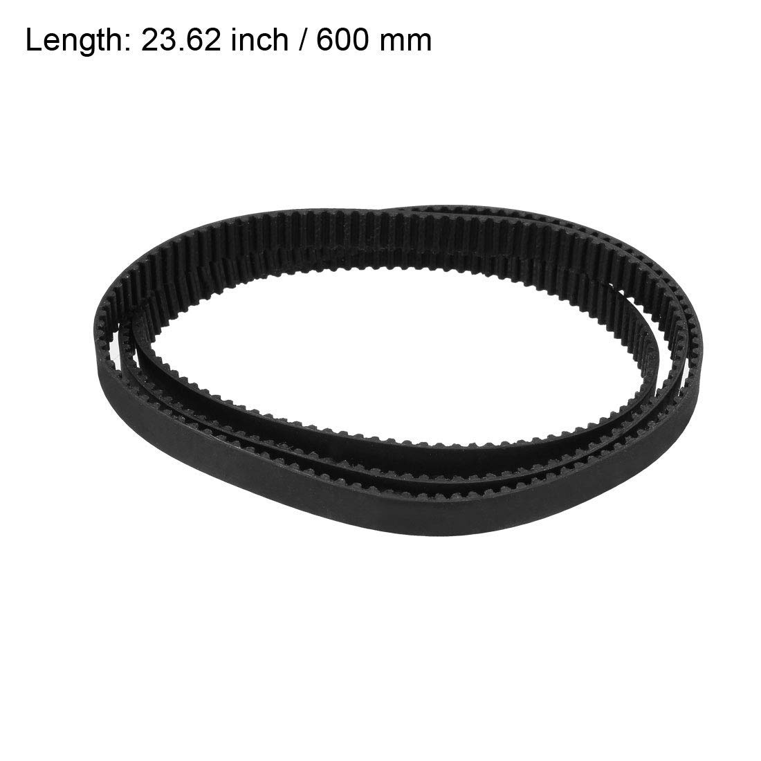 Produktbild von GT2 Zahnriemen 600 Mm Umfang, 6 Mm Breite – Geschlossen, Mit Stahldraht, Für 3D-Drucker, CNC, Laser & DIY-Antriebe