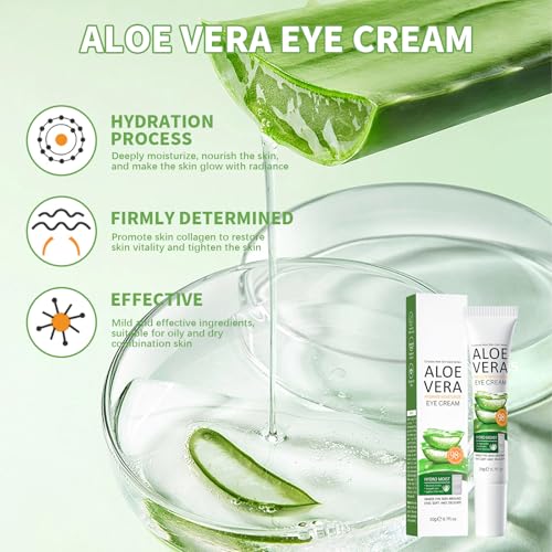 Xdealcozyxc 8 Pcs Aloe Vera Skincare Set, Pamper Skin Care Teenage Gift Sets for Women, Green - Image 3