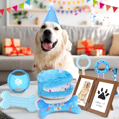 Set de juguetes para perro cumpleaños 14 piezas Gemscream miniatura 5