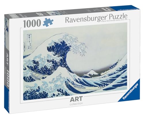 Puzzle 1000 pièces Ravensburger La Grande vague de Kanagawa - vue 5