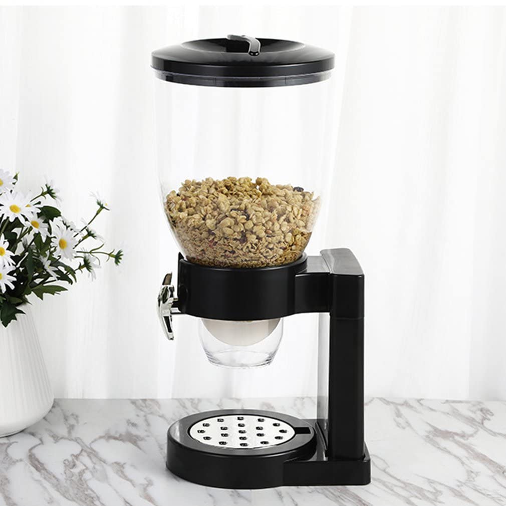 Dispenser per cereali, facile da usare, dispenser per alimenti a secco, contenitori per cereali, perfetti come caramelle, noci, riso, granola, dispenser per alimenti e altro ancora, erogazione di