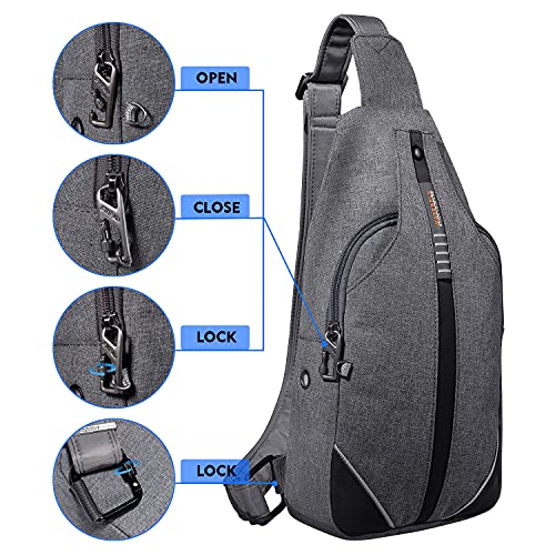 Waterfly Anti-Diefstal Rugzak Crossbody Sling Bag Kleine Multifunctionele Daypack voor Mannen Vrouwen - Image 3
