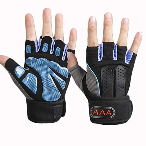 Long Keeper Fingerless Bike Gloves Men Women NonSlip Gel Fitness