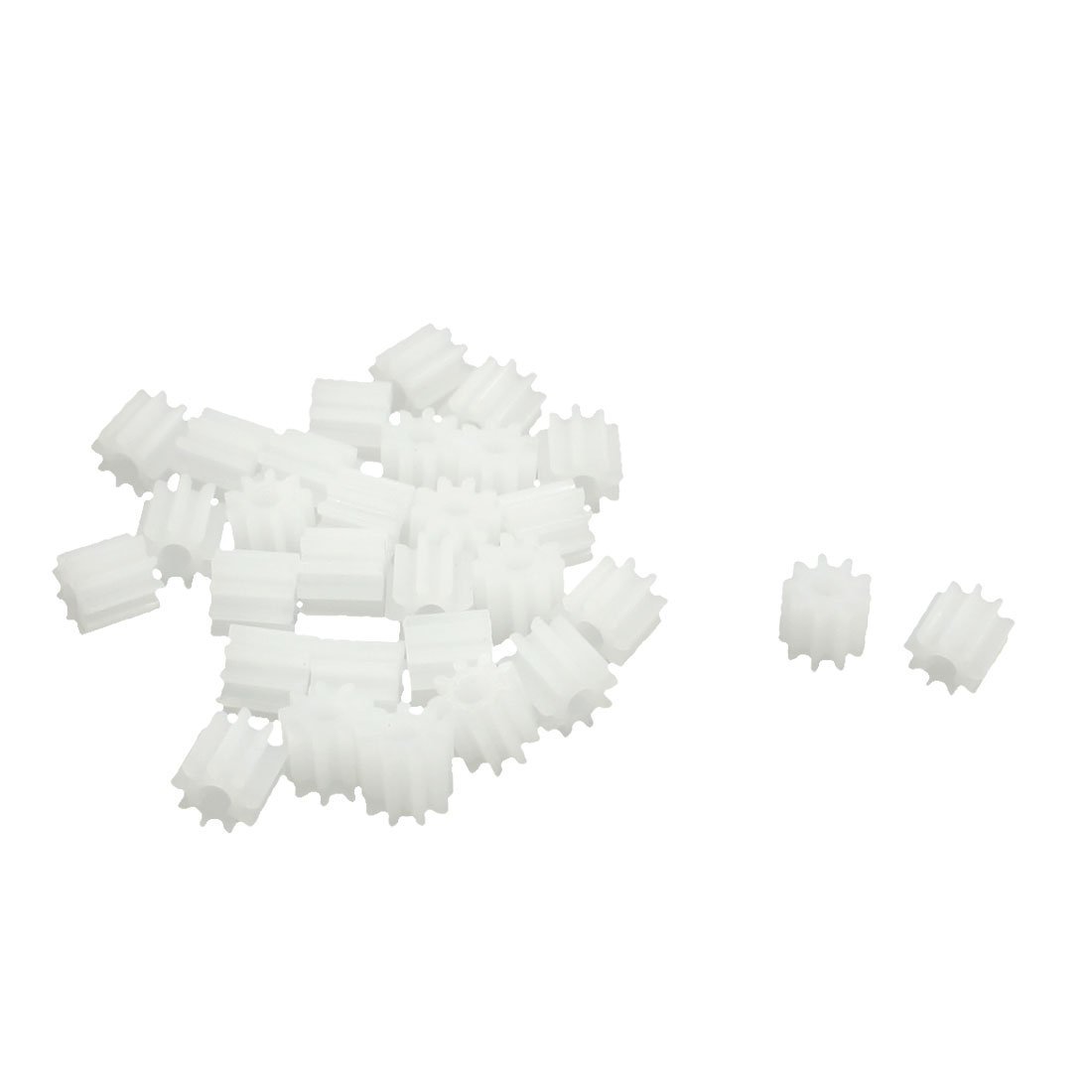 INVENTO 4pcs Coreless Motor Gear 11 Teeth Plastic Tiny Gear For 7x20 8x20 motor SYMA X5C Helicopter Drone Parts Quadcopter-picture-14