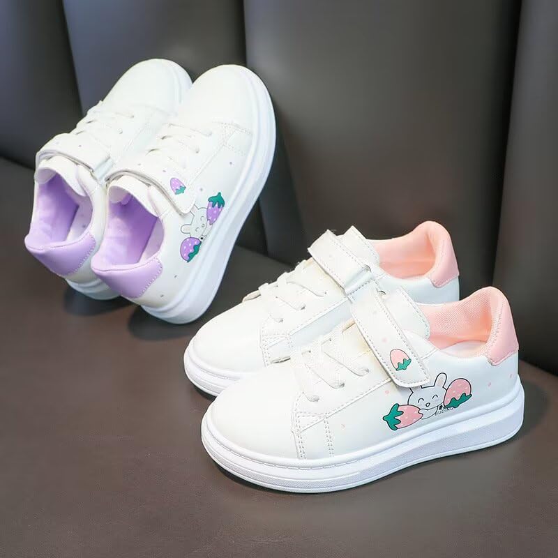 Kids Girl Cartoon Bunny Casual Sneakers for Outdoor Sport Running Walking4