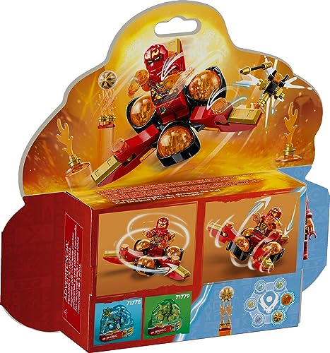 NINJAGO Kai's Dragon Power Spinjitzu Flip 71777 Red Ninja Toy Building Set con Kai Minifigure; Regalo per ragazzi di 6 anni, ragazze e fan di Ninja che amano i set da gioco con action figure - Lego - Immagine 5