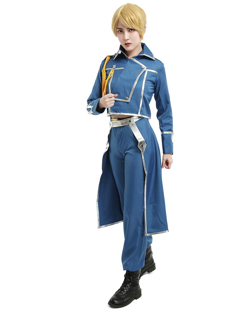 Amazon.co.jp: Miccostumes 女性 中尉 軍服 コスプレ コスチューム