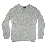 Tommy Hilfiger Women Crew Neck Long Sleeve Sweater grey heather (X-Large)
