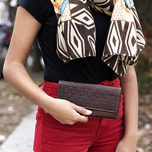 Voyager Woven Clutch Wallet #WF7264