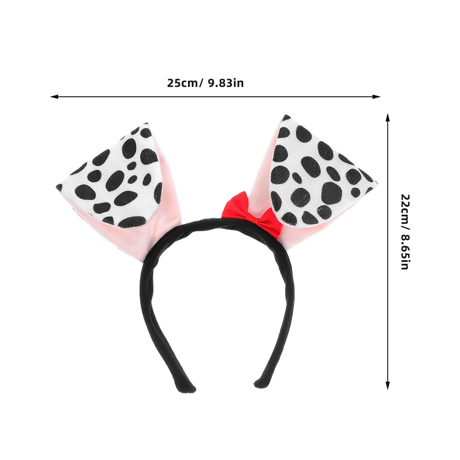 KESYOO 1Set Adorable Dalmatian Dog Headband for Comfortable and Durable Animal Accessories for Themed Parties School Plays and Special Occasions